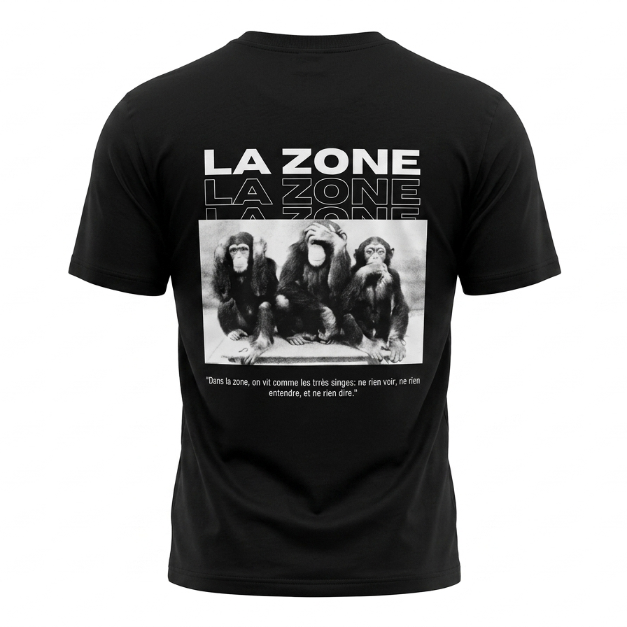 T-shirt LA ZONE (black)