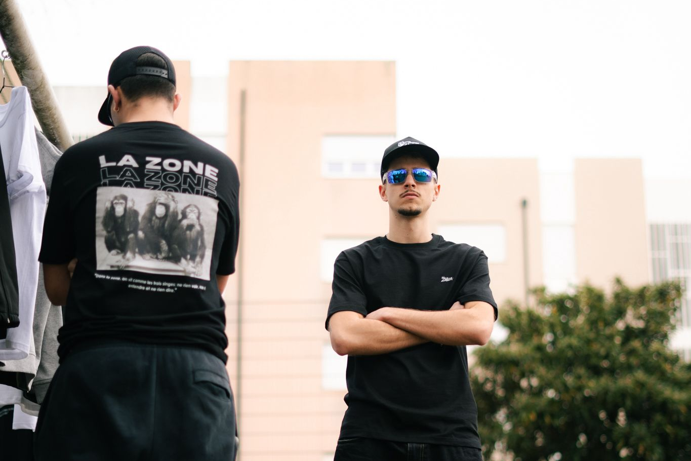 T-shirt LA ZONE (black)